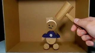 DIY Kick the Buddy Game from Cardboard