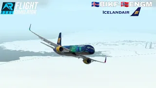 Real Flight Simulator - IcelandAir B757-200WL |Keflavik(BIKF)-Olso(ENGM) {2h27min}