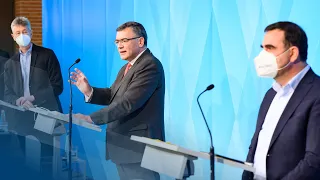 Video in Gebärdensprache: Pressekonferenz zur Corona-Pandemie (17. Januar 2022) - Bayern