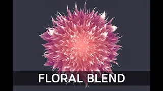 Advance use of Effect Tools and Blend Tool - ( Floral Design - Illustrator Tutorial)