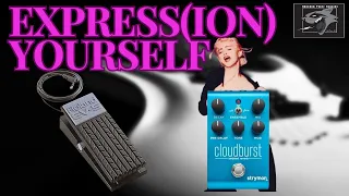 How to Use an Expression Pedal with the Strymon Cloudburst Reverb Pedal!