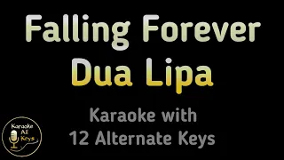 Dua Lipa - Falling Forever Karaoke Instrumental Lower Higher Male & Original Key