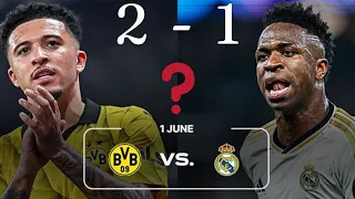 🔴 Breaking news 🔴 Borussia Dortmund beat Real Madrid in the Champions League Final 2024!!!