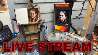 Live Portrait Painting Tutorial!