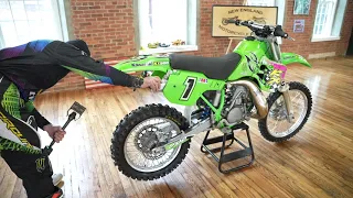 1991 Kawasaki KX500 THE HULKS BROTHER