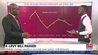 Mobile money vendors worried over panic withdrawals - The Pulse on Joy News (30-3-22)