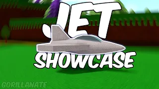 Jet with Smooth Cone Showcase in Build a Boat for Treasure!