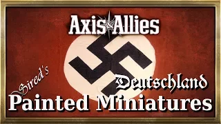 Germany - Axis & Allies painted pieces