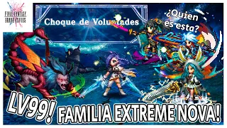 FFBE : Choque de Voluntades | Janhasvara Road LV99 Con la Familia Extreme Nova !