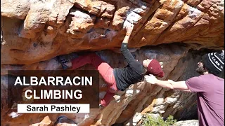 Psychi Athlete Sarah Pashley - Albarracin Climbing 6c - 7b