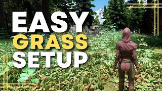 The BEST Grass Mod Setup Skyrim