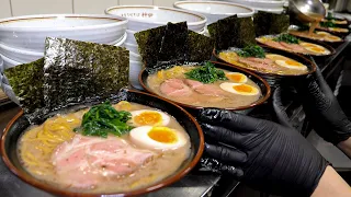 Amazing cooking skill ! Best 4 Ramen & noodle dish making masters - Japanese street food