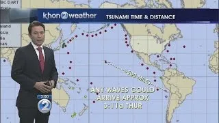 3pm Tsunami Watch Update