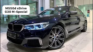 🇩🇪 Презентация BMW M550d xDrive G30 M-sport Carbon black