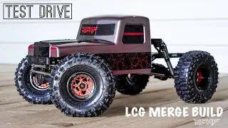 TEST DRIVE SCX10.3 / MERGE V2 LCG Chassis