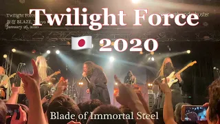 Twilight Force - Blade of Immortal Steel @Shinjuku BLAZE, Tokyo Japan - January 26, 2020 LIVE 4K