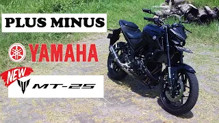 The advantages and disadvantages of the Yamaha New MT-25 2020