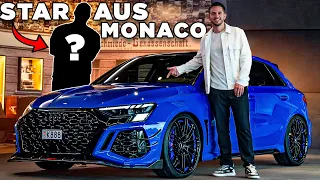 Star aus Monaco holt seinen ABT Audi RS3-R ab 😍