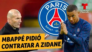¿Kylian Mbappé pidió contratar a Zinedine Zidane? | Telemundo Deportes
