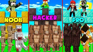 MINI GAME : CUỘC CHIẾN CĂN CỨ QUÁI VẬT SCP ** THỬ THÁCH NOOB CÓ ĐỘI QUÂN SCP VIP NHẤT MINECRAFT