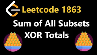 Sum of All Subsets XOR Total - Leetcode 1863 - Python