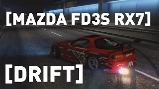 GTA 5 PC - MAZDA FD3S RX7 DRIFT MONTAGE