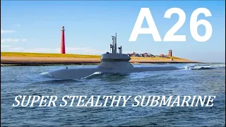 A26 - The Super Stealthy Swedish Submarine