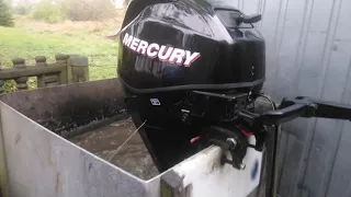 2008 mercury 25 EFI outboard motor 4-stroke ( 4-SUW )