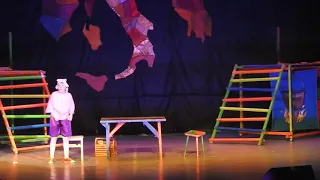 "Приключения Буратино и Золотой Ключик". 2016 год. Музыкальный спектакль для детей. Театр Бемби.