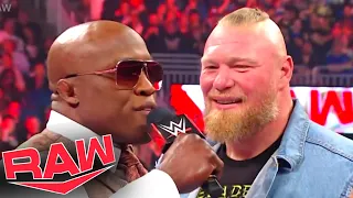 Brock Lesnar Wants Bobby Lashley At Elimination Chamber - WWE Raw 2/6/23 (Full Segment)