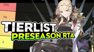 🔥 ¡¡NUEVA TIERLIST ACTUALIZADA de PRESEASON by @Elvemage59 !! 🔥 ~ Epic Seven