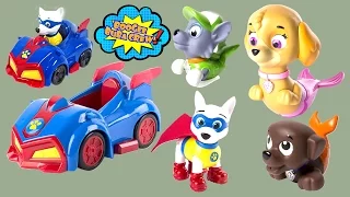 Щенячий Патруль на русском Щенок Аполло. Paw Patrol Apollo’s Pup Mobile Vehicle and Paddlin Merpups