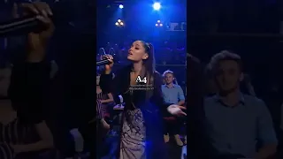 Ariana's AMAZING cover of Celine Dion || #arianagrande #shorts