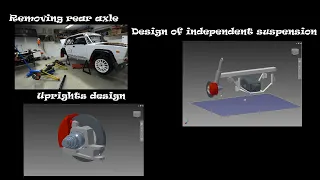 Lada VFTS removing rear axle and upgrade