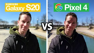 Galaxy S20 vs Pixel 4 XL! Camera Test Comparison