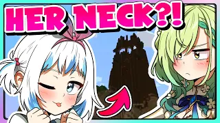 Gura's defends Fauna's neck and rates her bed