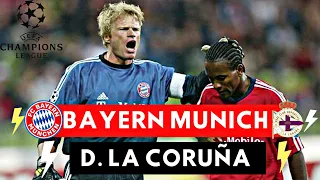 Bayern Munich vs Deportivo La Coruña 2-3 All Goals & Highlights ( 2002 UEFA Champions League )