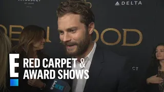 Jamie Dornan Jokingly Calls Taron Egerton "Annoying" | E! Red Carpet & Award Shows