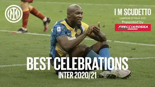 BEST CELEBRATIONS | INTER 2020-21 | Lukaku, Lautaro, Hakimi... and more! | 🙌🏻⚫🔵🏆  #IMScudetto