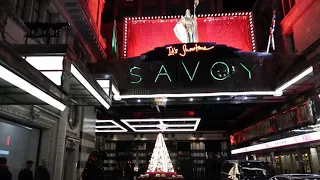 London at Christmas 2022 | The savoy hotel afternoon tea | The shard | Part two