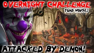 24 HOUR OVERNIGHT CHALLENGE IN HAUNTED HOUSE | MOE SARGI