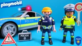 Playmobil Police car toy unpacking Family Toys Collector