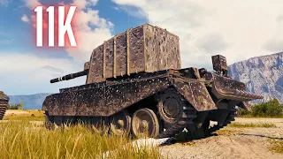 World of Tanks FV4005 Stage II 11K Damage & 3x FV4005 - 10K & 11K & 11.4K