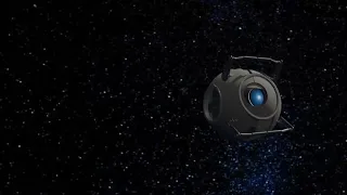 Portal 2 wheatley in space! (animation)