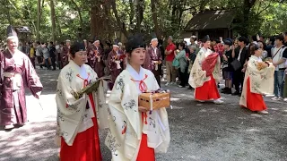 2024年5月5日 熱田神宮 神輿渡御神事（しんよとぎょしんじ）本宮〜正参道