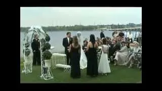 Blue Angels Surprise Wedding Flyover