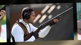 Giovanni Cernogoraz of Croatia wins Olympic shooting gold medal in mens trap.