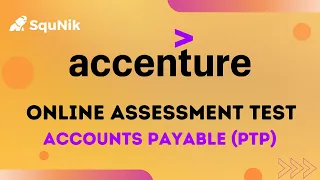 Accenture Online Test for P2P/AP| Questions and Answers | Date 26/07/2023| Squnik