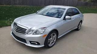 Part 1: Owning a used Mercedes Benz out of warranty: 2011 E550 4matic sedan