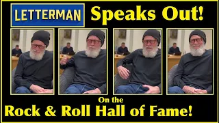 David Letterman Speaks Out on the Rock & Roll Hall of Fame! Tribal Tribunal! #rockandrollhalloffame